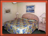 ur master bedroom has a king size bed.